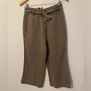 C and C California Linen Blend Pants Size 2